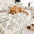 Thickened Jacquard Velvet Leaf Pattern Sofa Decoration Multi-Purpose Blanket Couch Cover