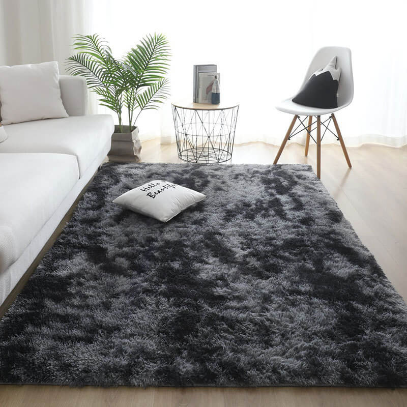 Chic Cozy Plush Tie-Dye Homes Rug Pet Mat