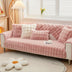 Cozy Plush Solid Colour Non-slip Couch Cover
