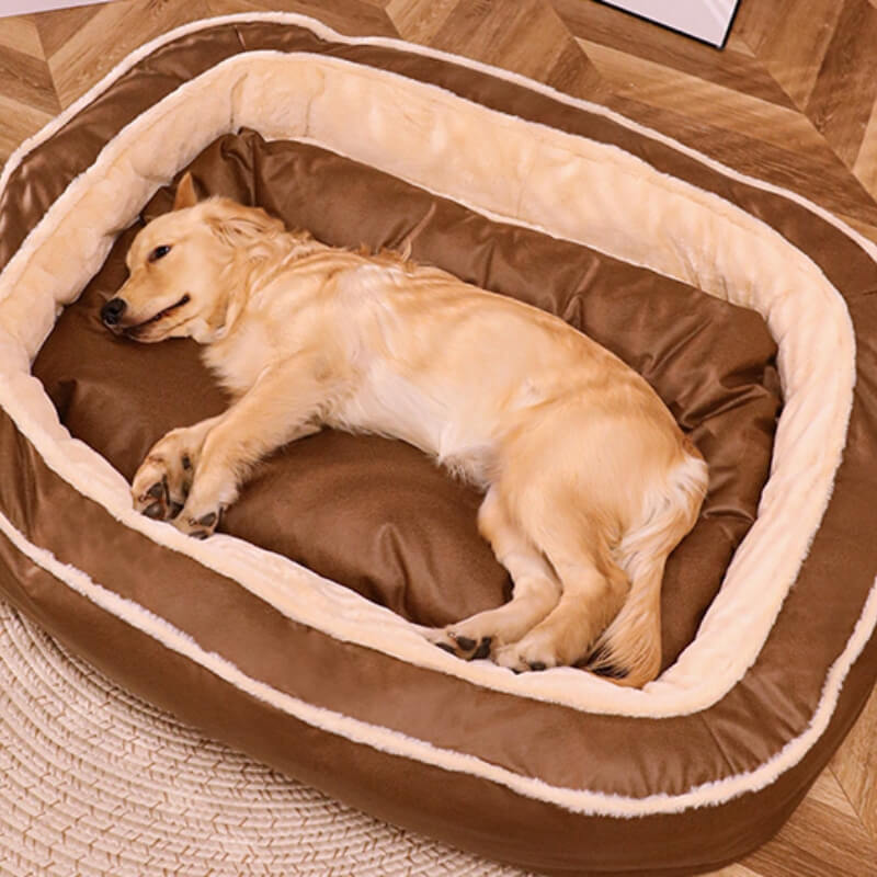 Large Warm Deep Sleeping Bed Orthopedic Dog Bed