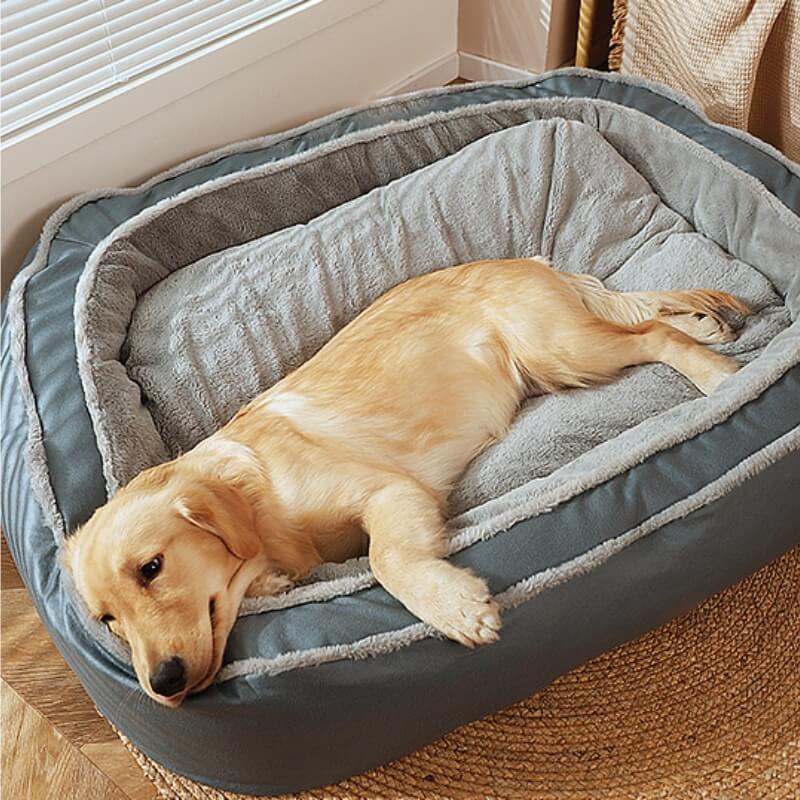 Large Warm Deep Sleeping Bed Orthopedic Dog Bed