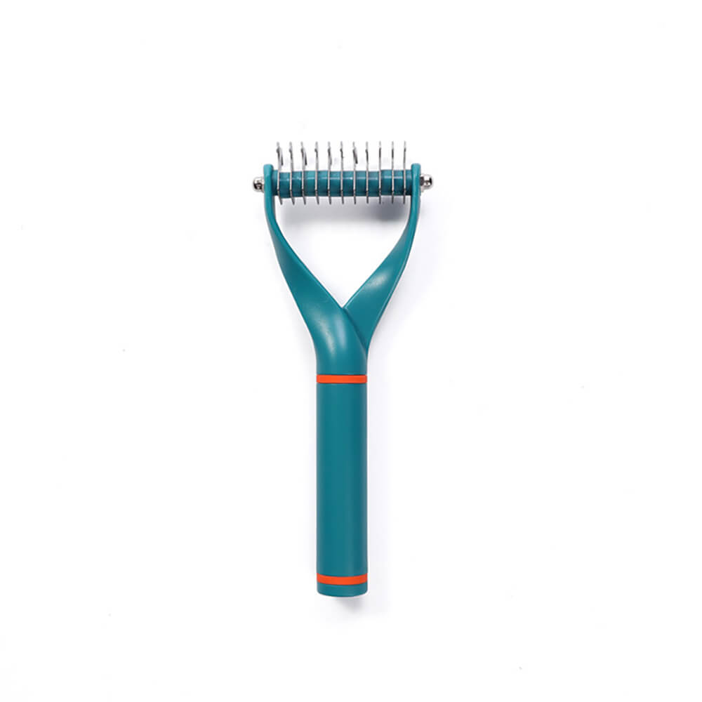 Pet Safe Dematting Comb Rake - Double Sided Blades