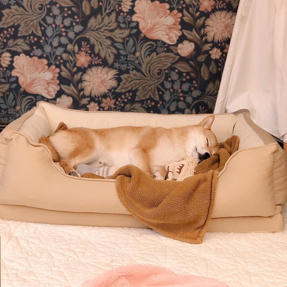 Square Bread Dog Bed